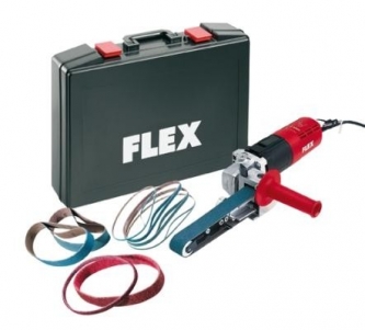 Szlifierka taśmowa FLEX z zestawem PROFI-Set „LBS 1105 VE Set”