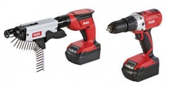 Wkrętarka akumulatorowa z magazynkiem 18,0 + 2-stopniowa wkrętarka akumulatorowa 18,0 V z baterią litowo-jonową „ADW 18,0-42 M + AD 18,0/3,0 R”